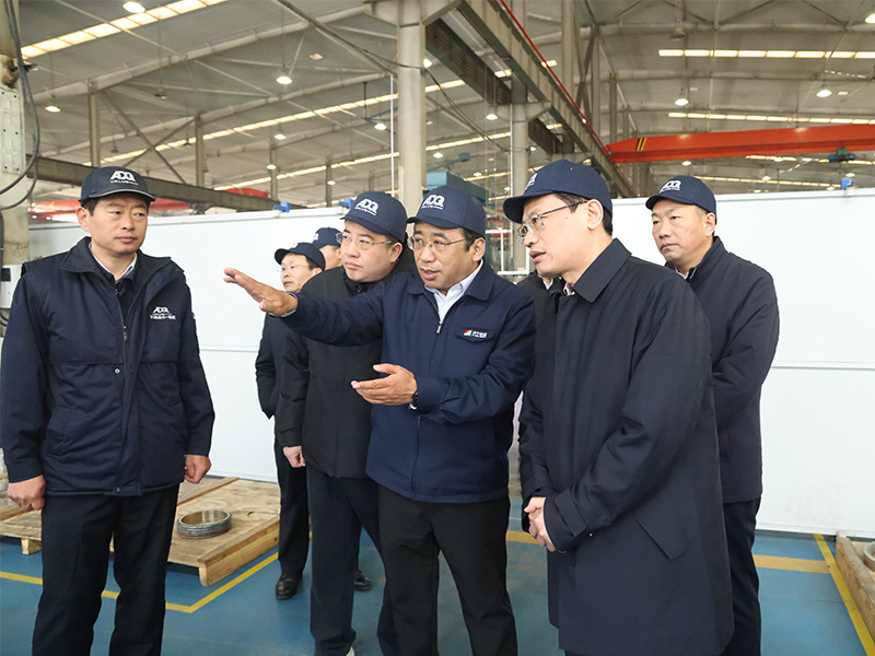 0213王建文帶隊到山東盛源公司調研指導工作