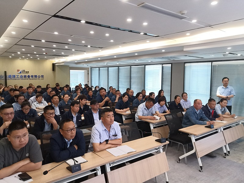 0506山東盛源開展節后復工復產暨安全警示教育專題會（王亞 歐陽金山）