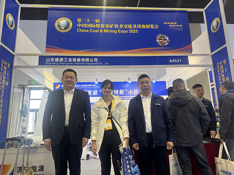 1031山東盛源亮相國際煤炭采礦展：雙語服務破壁壘，全維矩陣拓俄市(孫魯寧)