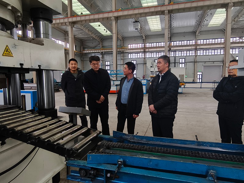 1124深化協同賦能產業共贏發展鏈接中亞——新疆八一鋼鐵集團考察霍爾果斯山東盛源新疆分公司（姜子明 郝曉霞 邵長生）